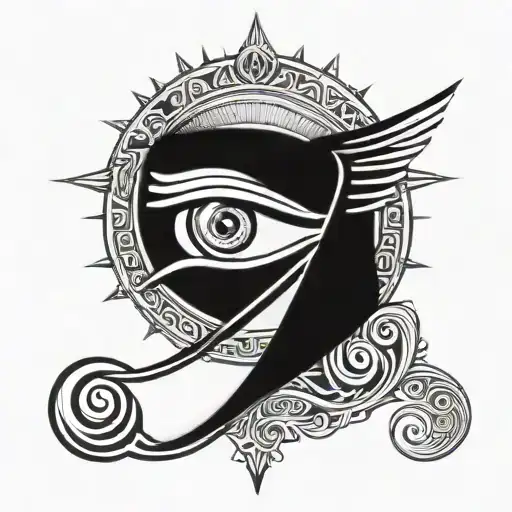 eye of ra tatoo tattoo design idea