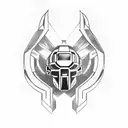 halo 19 tattoo design idea