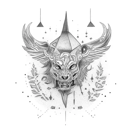 leader tattoo design idea