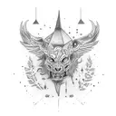 leader tattoo design idea