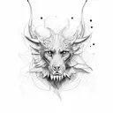 leader tattoo design idea