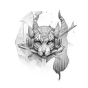 leader tattoo design idea