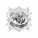 Money rose chicano tattoo design idea