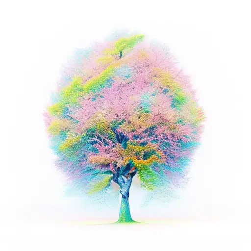 arbre de vie tattoo design idea