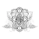 Amira name tattoo design idea