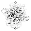 Amira name tattoo design idea