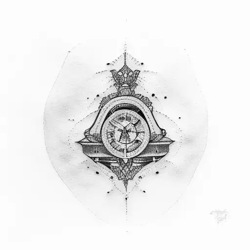 serenity prayer tattoo design idea