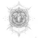 serenity prayer tattoo design idea