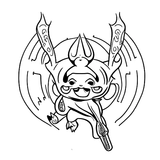 Chimchar tattoo design idea