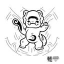 Chimchar tattoo design idea