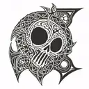 my sisters keeper dark souls 3 tattoo design idea