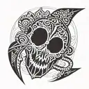 my sisters keeper dark souls 3 tattoo design idea