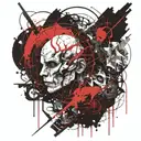 valley of the shadow of death tattoo design idea