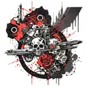 valley of the shadow of death tattoo design idea