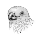 Cornish Chough  tattoo design idea