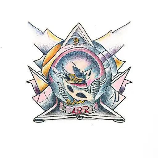 aria tattoo design idea