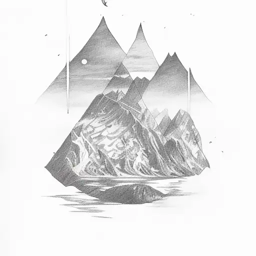 wanderlust tattoo design idea