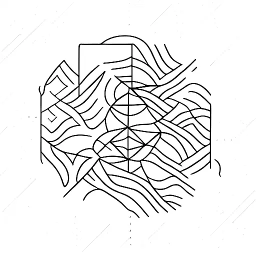 rectangle divided into four even spaces, each space represents a different season tattoo design idea