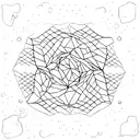 rectangle divided into four even spaces, each space represents a different season tattoo design idea