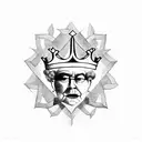 Queen's Crown tattoo design idea