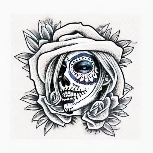 Catrina tattoo design idea