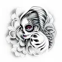 Catrina tattoo design idea