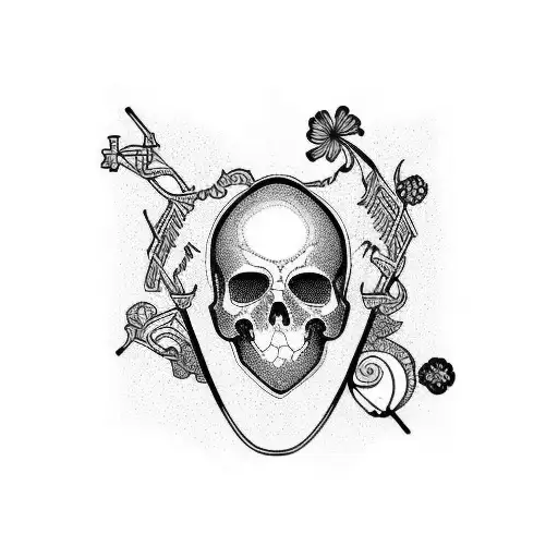irish, life, death, pain, struggle, travel, family tattoo design idea