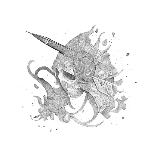 Something that represents what I went through, and how strong it has made me tattoo design idea