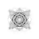 Fractal using "not greater than" symbol tattoo design idea