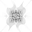 Fractal using "not greater than" symbol tattoo design idea
