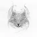 the Name linnnéa with linaea borealis Florida tattoo design idea