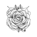 boho flowers chickens ducks hippy sunshine survivor strong tattoo design idea