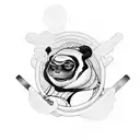 master oogway tattoo design idea