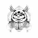 master oogway tattoo design idea