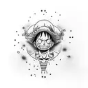 Luffy zoro tattoo design idea