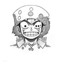 Luffy zoro tattoo design idea