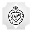 Fear is the unknown atomically correct heart tattoo design idea