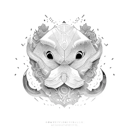 vietnamese plastic chair tattoo design idea