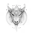 karma tattoo design idea