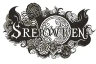 Word 'Siren' tattoo design idea