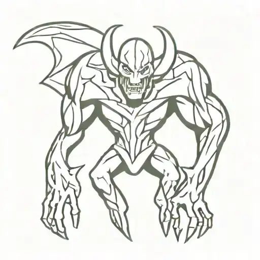 Ghostfreak from ben 10 tattoo design idea