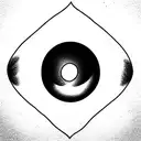 hydrogen atom tattoo design idea