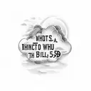 clouds with the Bible verse proverbs 3:5-6 with an angel  tattoo design idea