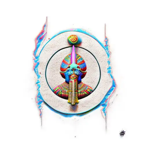 Ankh Symbol tattoo design idea