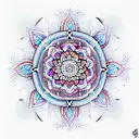 Mandala tattoo design idea