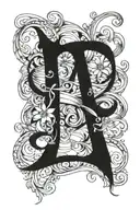 wedding ring on finger, with the letter M and date 6/21/2011 tattoo design idea