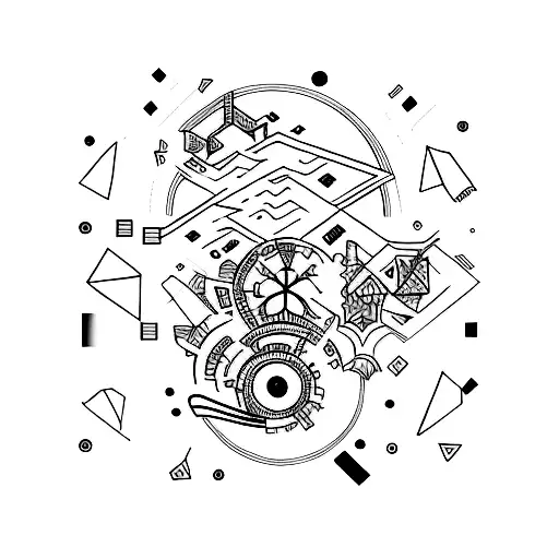 build one chance tattoo design idea