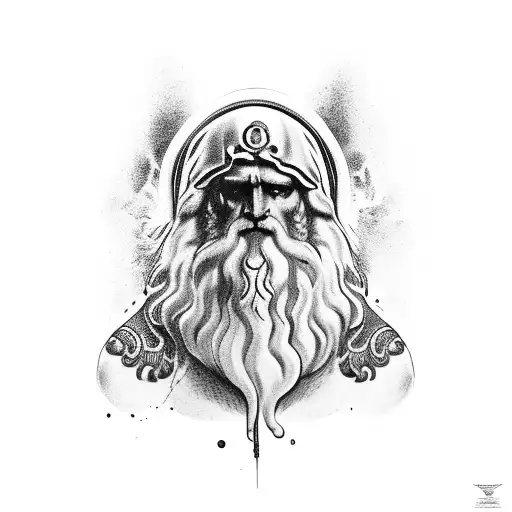 JH-posiedon | Greek mythology tattoos, Zeus tattoo, Mythology tattoos