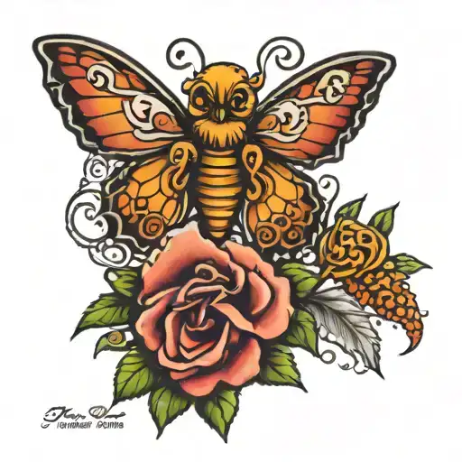 date of my mothers death tattoo design idea