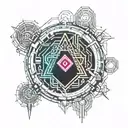 hacker tattoo design idea